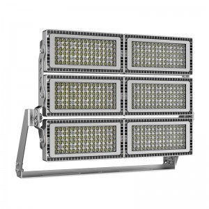200W 400W 600W 800W 1200W 1600W LED-tenniskentän jalkapallokentän valonheitin (8)