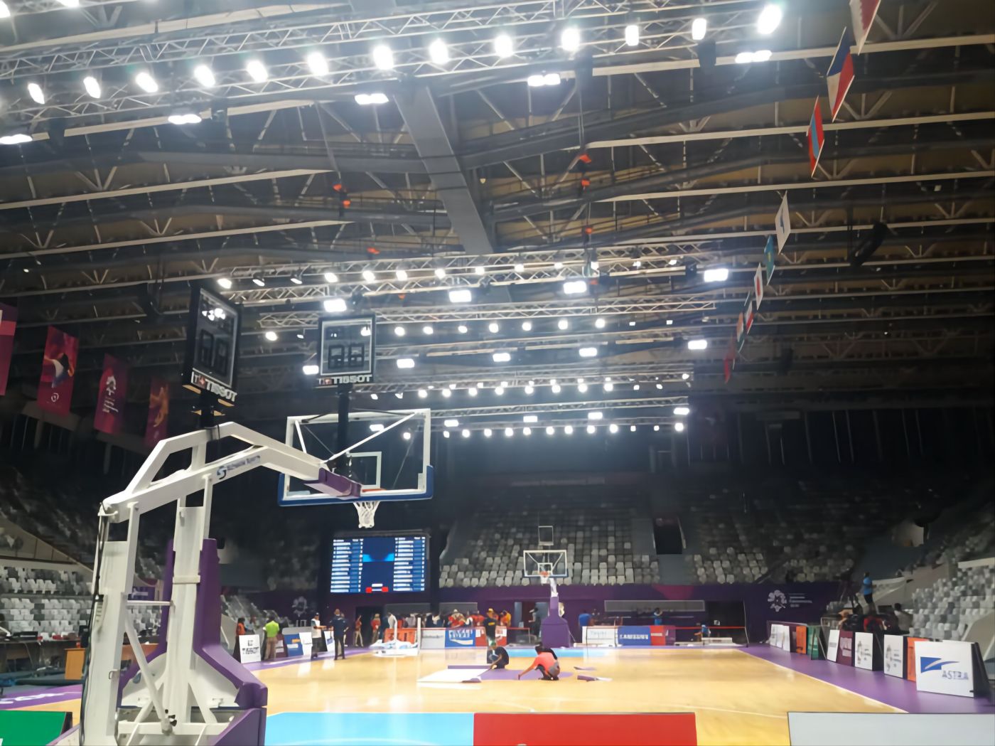 Basketbalbaan LED-ferljochting 6