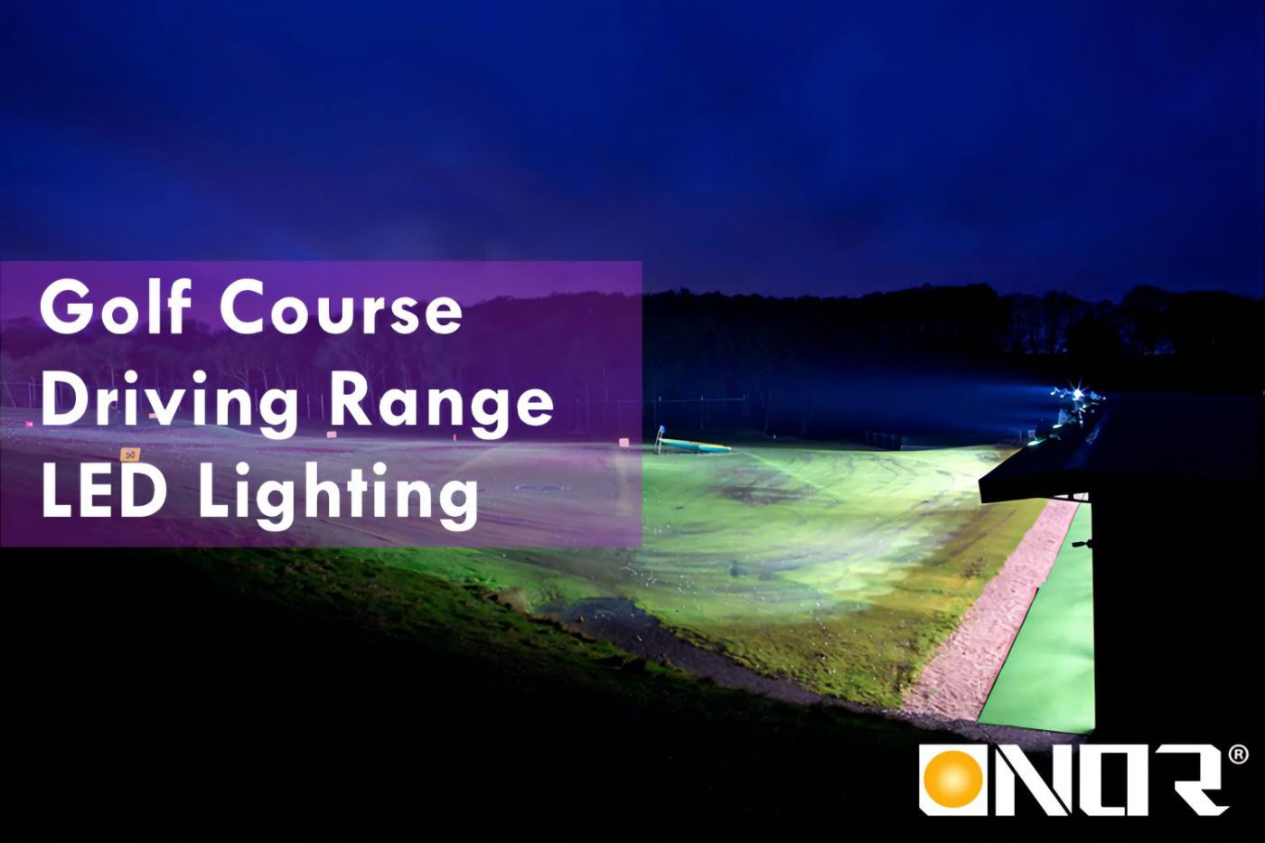 Guía de iluminación LED Golf Couse 2