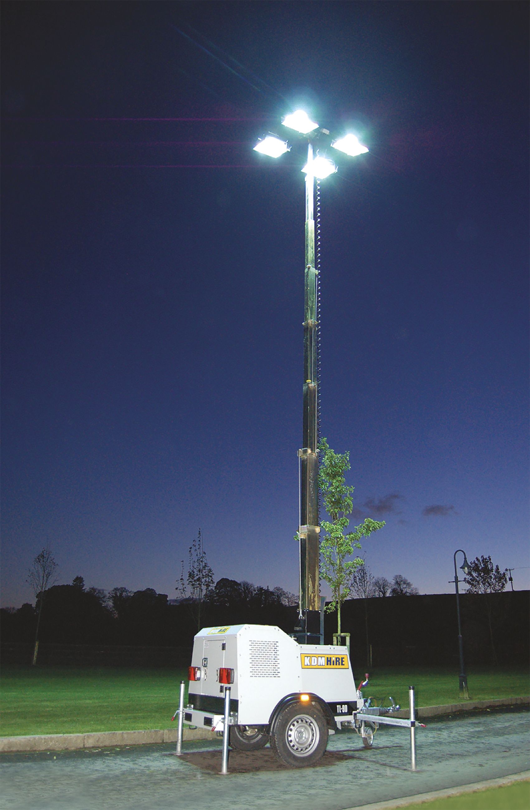 lightwing Mobile Lighting Tower မိုဘိုင်းတာဝါအလင်းရောင်