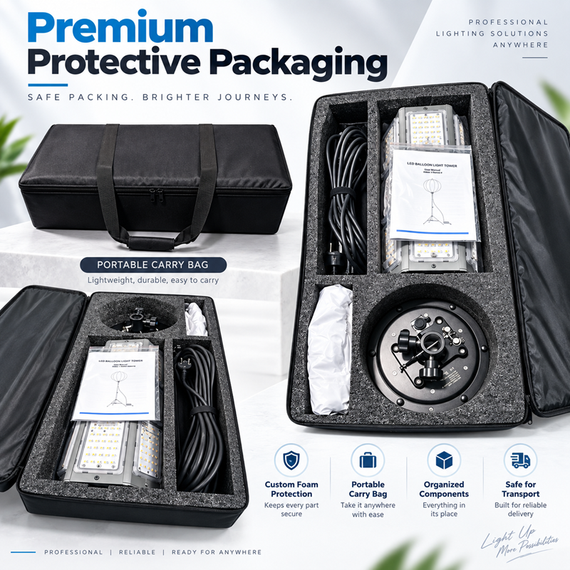 Package of RGBW LED balloon light