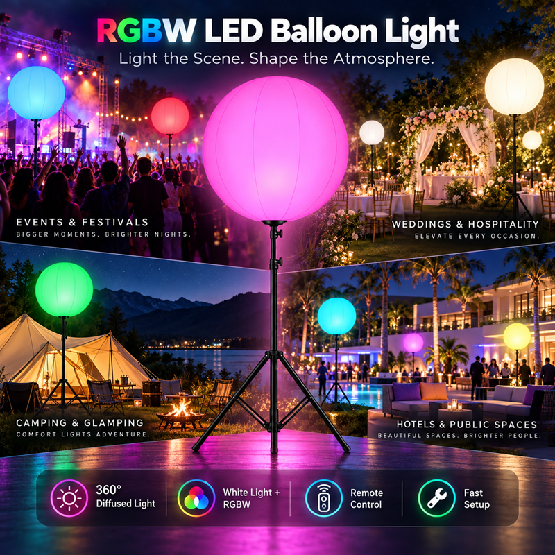 RGBW EVENT PORTABLE LIGHTING
