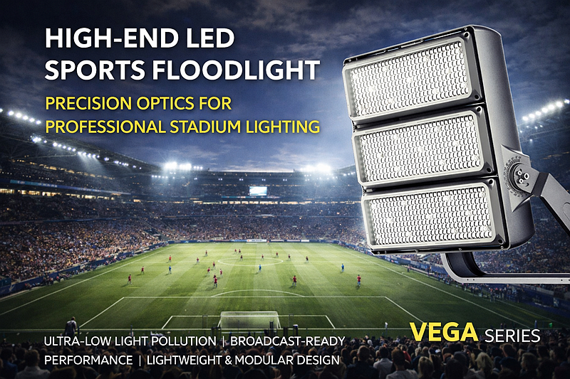 VEGA Series – High-End LED Sports Floodlight (1)